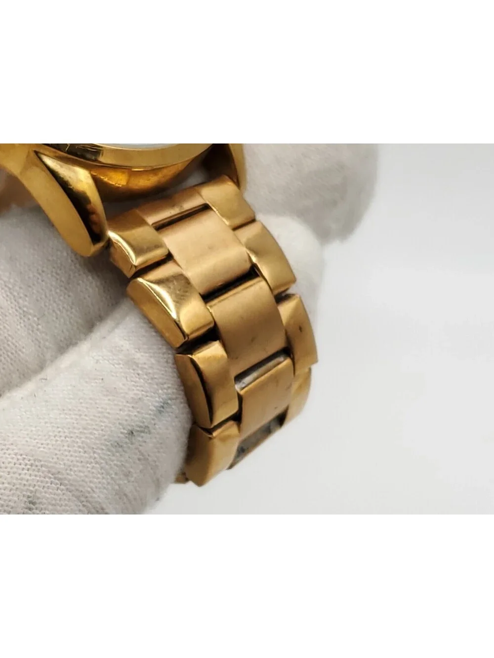 Redherring Quartz Watch New Battey Rose Gold Tone 34mm